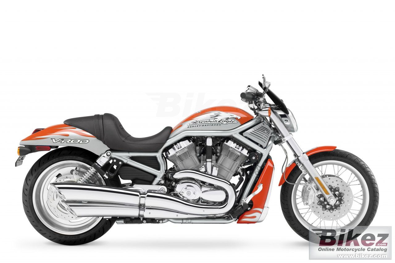 Big Harley-Davidson vrscx picture and wallpaper from Bikez.com